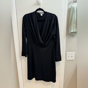 H&M Black Fitted Dress